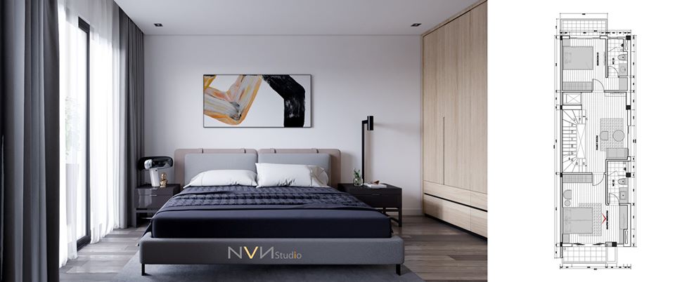 3D Interior Model Bed Room 0249 Scene 3dsmax