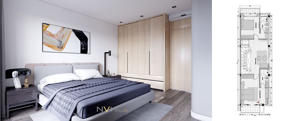 3D Interior Model Bed Room 0249 Scene 3dsmax