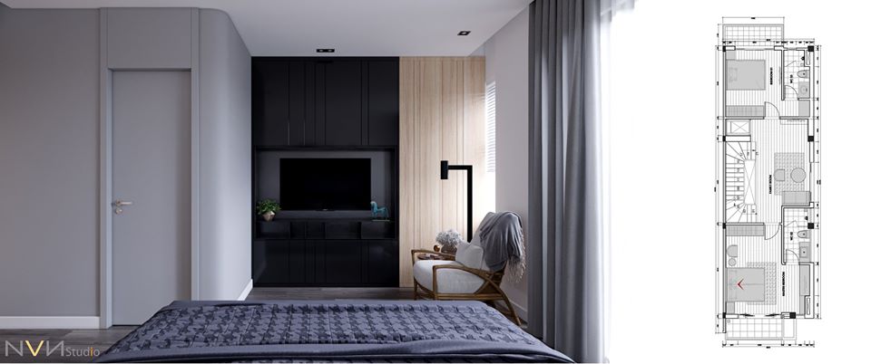 3D Interior Model Bed Room 0249 Scene 3dsmax