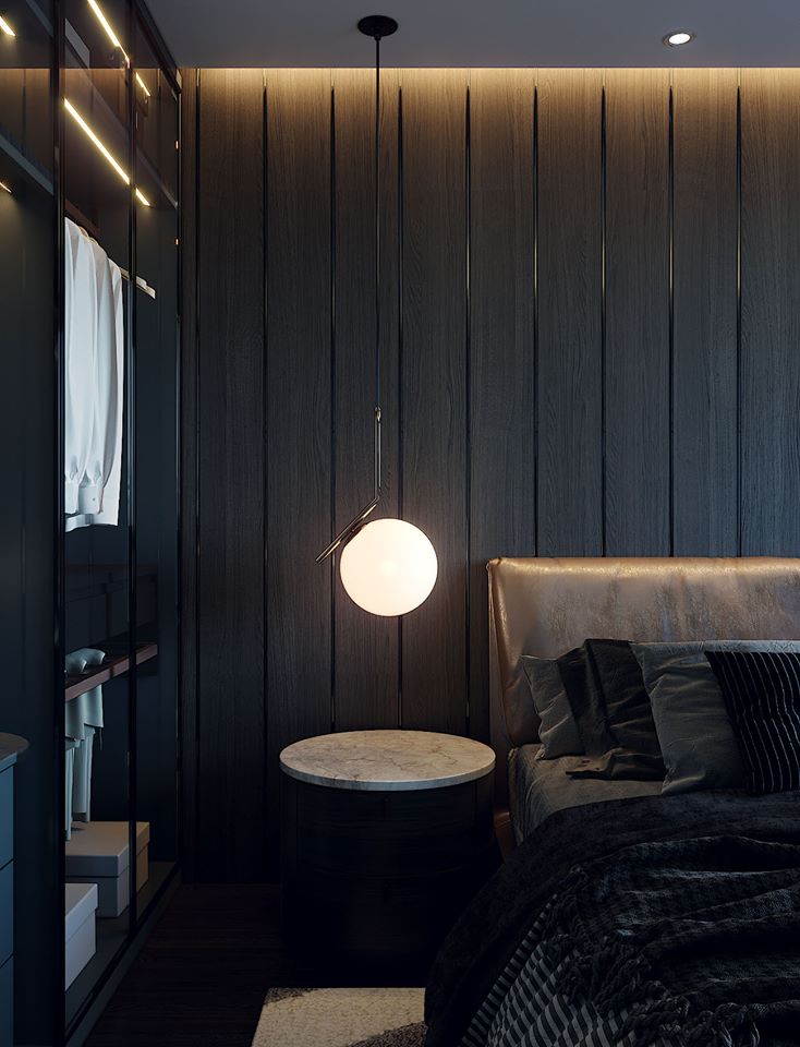 3D Interior Model Bed Room 0250 Scene 3dsmax