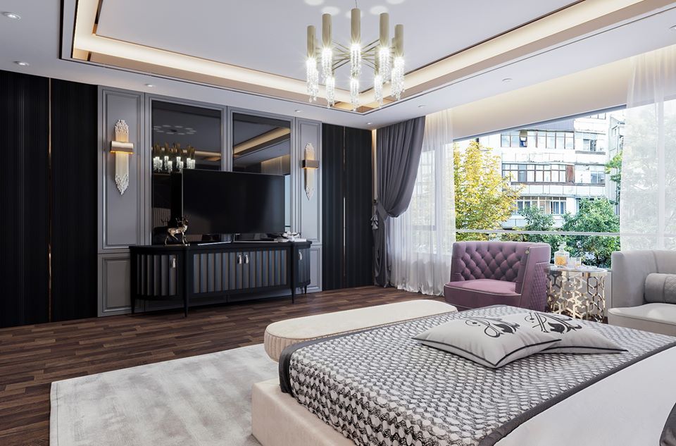 3D Interior Model Bed Room 0251 Scene 3dsmax