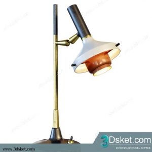 Free Download Table Lamp 3D Model 0236