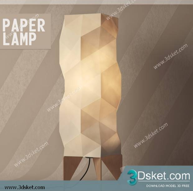 Free Download Table Lamp 3D Model 0239