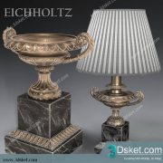 Free Download Table Lamp 3D Model 0247