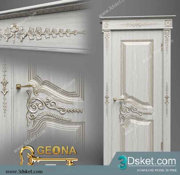 3D Model Doors Free Download 012