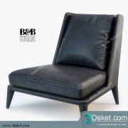 3D Model Arm Chair Free Download 550