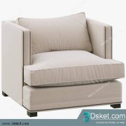 3D Model Arm Chair Free Download 555