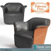 3D Model Arm Chair Free Download 558