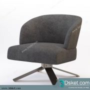 3D Model Arm Chair Free Download 560