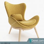 3D Model Arm Chair Free Download 563