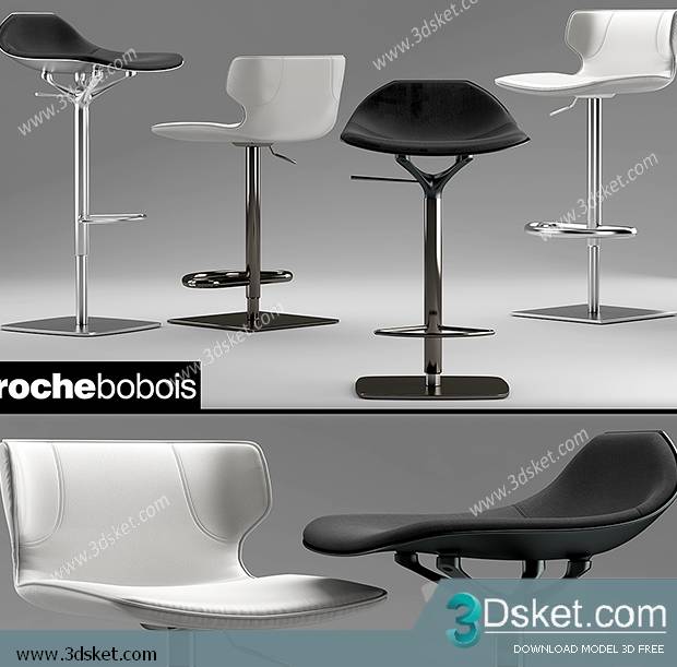 3D Model Arm Chair Free Download 565