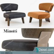 3D Model Arm Chair Free Download 567