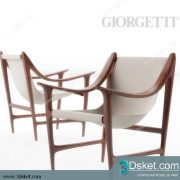 3D Model Arm Chair Free Download 568