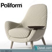 3D Model Arm Chair Free Download 571