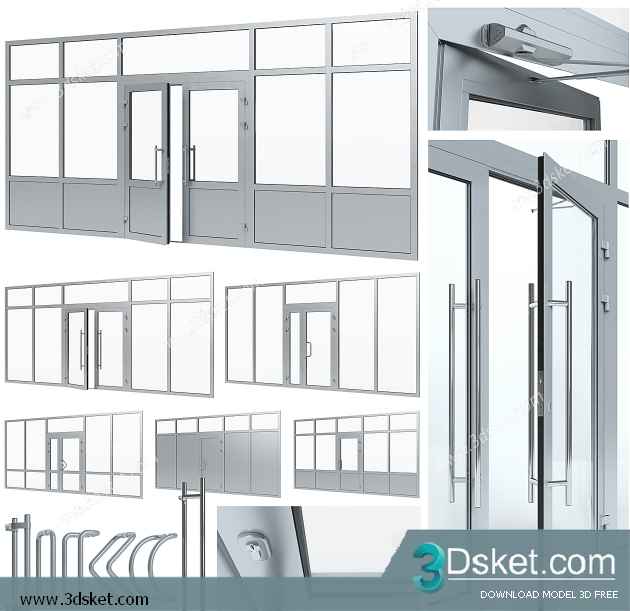 3D Model Doors Free Download 017
