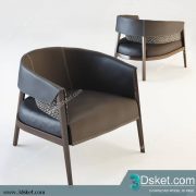 3D Model Arm Chair Free Download 579