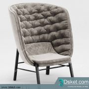 3D Model Arm Chair Free Download 583