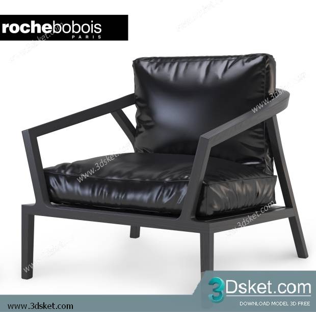 3D Model Arm Chair Free Download 585