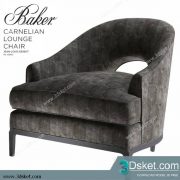 3D Model Arm Chair Free Download 590