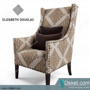 3D Model Arm Chair Free Download 592