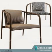 3D Model Arm Chair Free Download 598