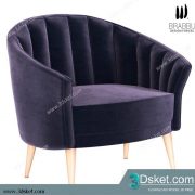 3D Model Arm Chair Free Download 609