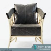 3D Model Arm Chair Free Download 617