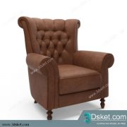 3D Model Arm Chair Free Download 629