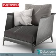 3D Model Arm Chair Free Download 633