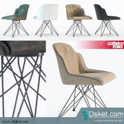 3D Model Arm Chair Free Download 636