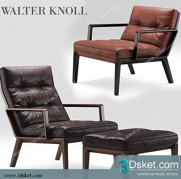 3D Model Arm Chair Free Download 641