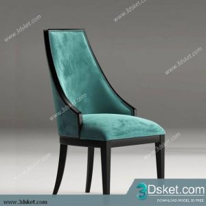 3D Model Arm Chair Free Download 648