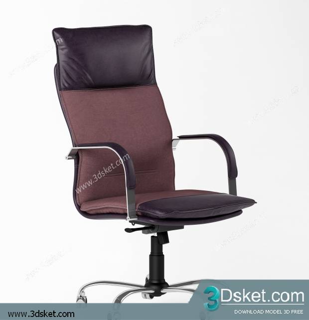 3D Model Arm Chair Free Download 651