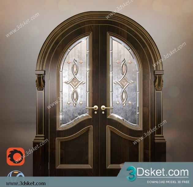 3D Model Doors Free Download 027