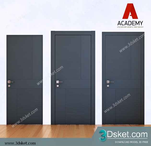3D Model Doors Free Download 028