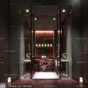 3D Interior Model Restaurant Coffee C018 Scene 3dsmax