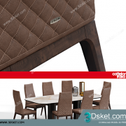 3D Model Table Chair Free Download 0343
