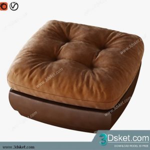 3D Model Other Soft Seating Free Download Ghế mềm 087