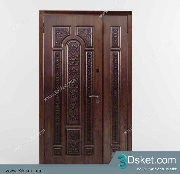 3D Model Doors Free Download 075