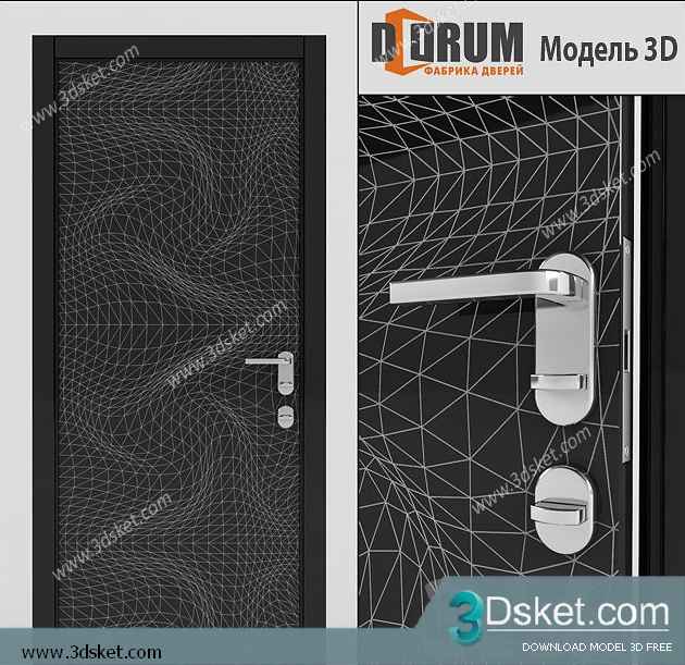 3D Model Doors Free Download 098