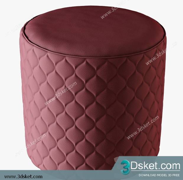 3D Model Other Soft Seating Free Download Ghế mềm 092