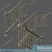 3D Model Staircase Free Download 031