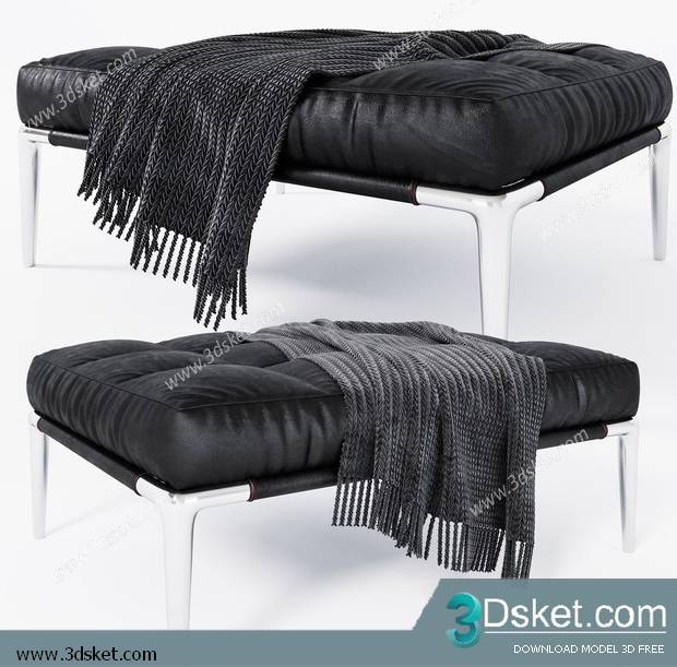 3D Model Other Soft Seating Free Download Ghế mềm 093