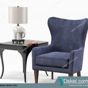3D Model Table Chair Free Download 0428