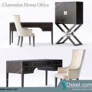 3D Model Table Chair Free Download 0471