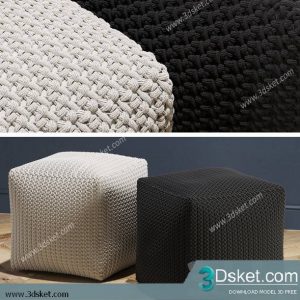 3D Model Other Soft Seating Free Download Ghế mềm 098