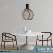 3D Model Table Chair Free Download 0484