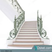3D Model Staircase Free Download 015