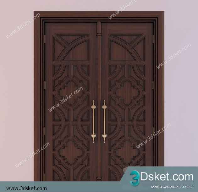 3D Model Doors Free Download 068