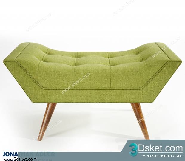 3D Model Other Soft Seating Free Download Ghế mềm 064